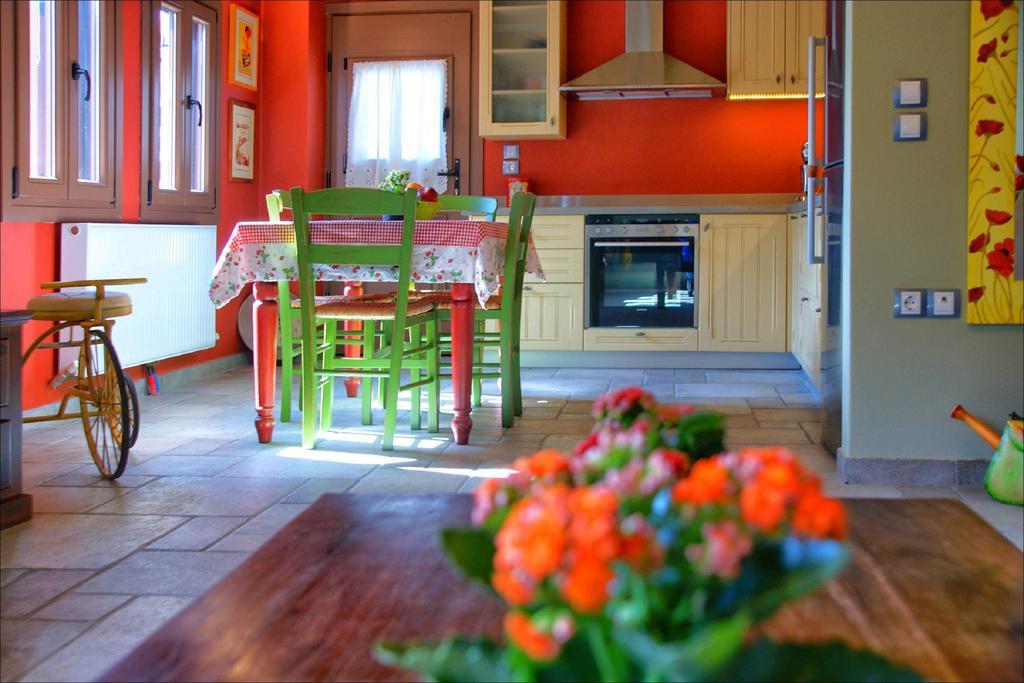 Volos View Residence Makrinitsa Bagian luar foto
